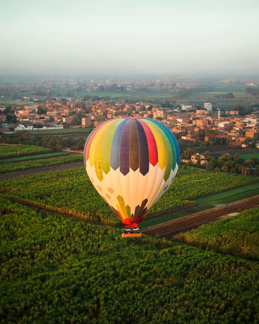 Luxor: Hot Air Balloon Ride with Full-Day Sights Tour